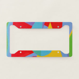 Beautiful and Vibrant Colors! License Plate Frame