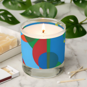Beautiful and Vibrant Colors! Scented Jar Candle