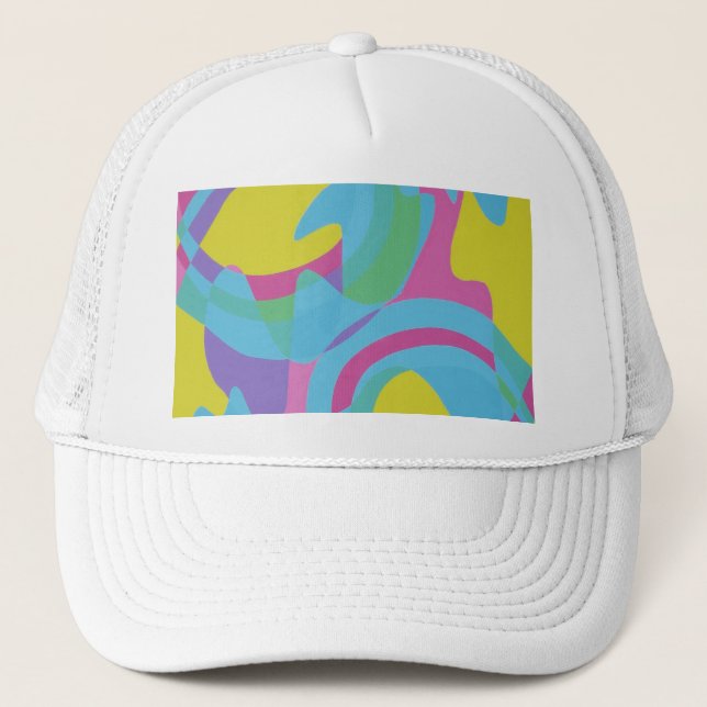 Beautiful and Vibrant Colors! Trucker Hat (Front)