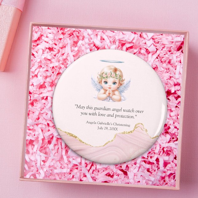 Beautiful Angel Baptism Favor Refrigerator Magnet (Creator Uploaded)