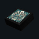 Beautiful Angel Beneath the stars Gift Box<br><div class="desc">Beautiful Angel Beneath the stars Ceramic Ornament.</div>