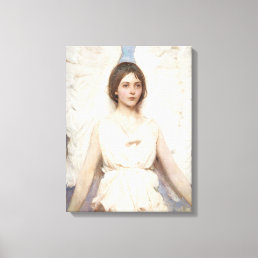 Beautiful Angel (by Abbott Handerson Thayer) Canvas Print
