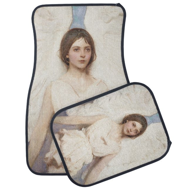Beautiful Angel (by Abbott Handerson Thayer) Car Floor Mat (Set)