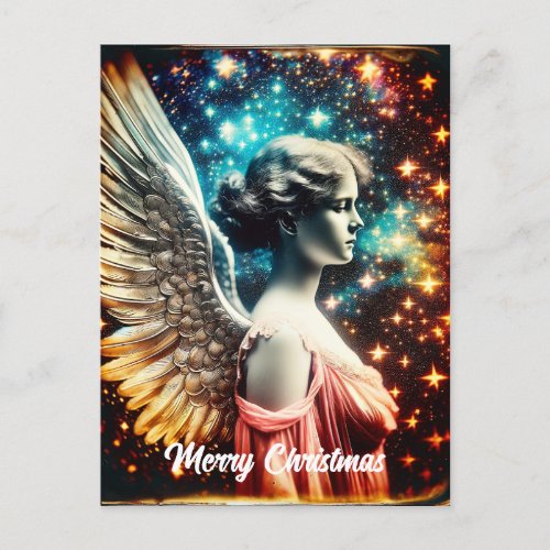 Beautiful Angel Christmas Postcard