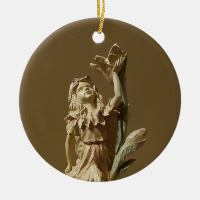 Beautiful Angel Christmas Tree Ornament (Front)