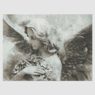Beautiful Angel Decoupage Tissue Paper