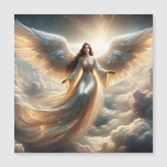 Beautiful Angel in the Clouds (Front)
