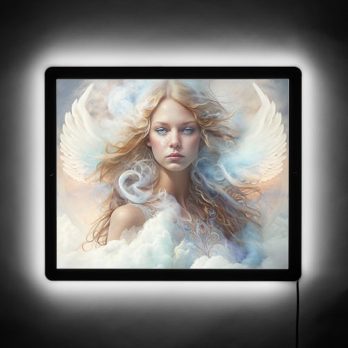 Beautiful Angel in the sky LED Sign