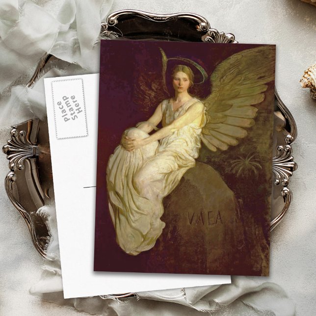 Beautiful Angel Vintage Postcard (Creator Uploaded)