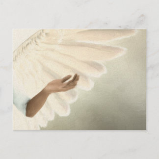 Beautiful Angel Wings - Caring & Calm Postcard