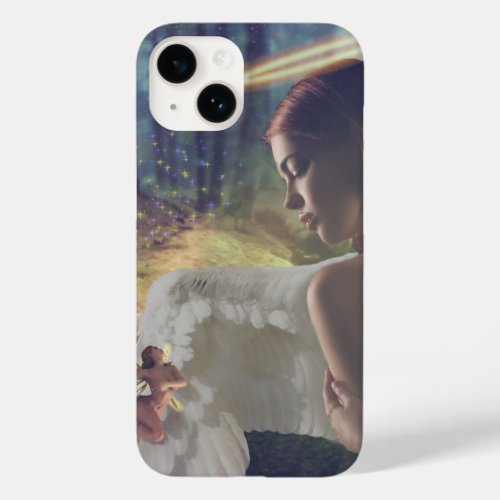 Beautiful Angel with Fairy Fantasy Art Case_Mate iPhone 14 Case