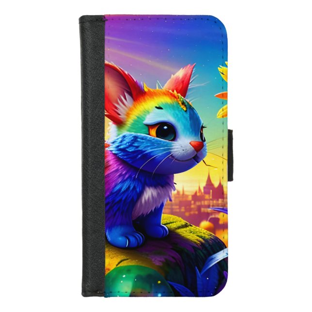 Beautiful Animal Three iPhone Wallet Case (Front)