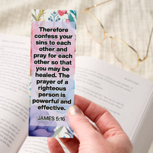Beautiful Answered Prayer Bible Verse Bookmarks