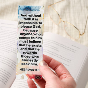 Beautiful Answered Prayer Bible Verse Bookmarks