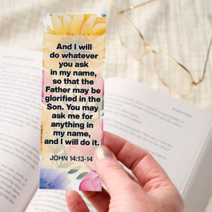 Beautiful Answered Prayer  Bible Verse Bookmarks