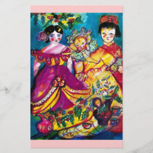 BEAUTIFUL ANTIQUE DOLLS STATIONERY