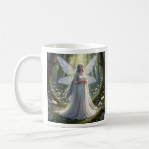 Beautiful April Diamond Fairy Coffee Mug