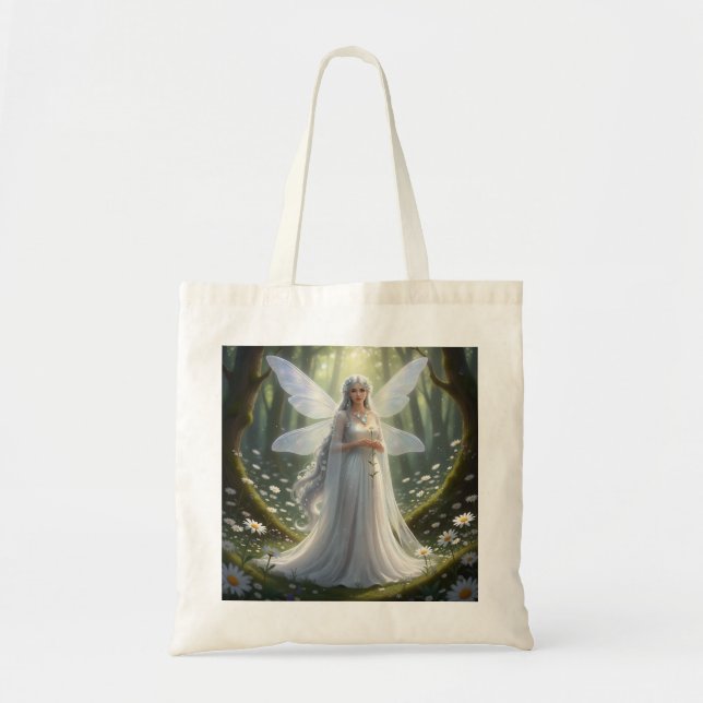 Beautiful April Diamond Fairy Tote Bag (Front)