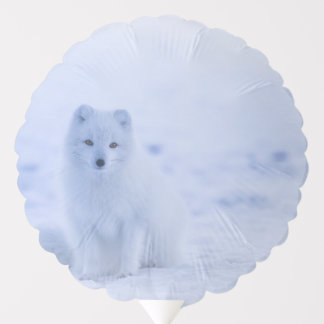Beautiful Arctic Fox Balloon