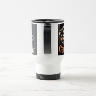 Beautiful Art Design Travel Mug | Stylish Coffee
