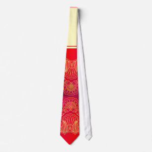 Beautiful,art nouveau,art deco,gold,hot pink tie