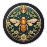 Beautiful Art Nouveau Bee Ceramic Knob