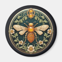 Beautiful Art Nouveau Bee