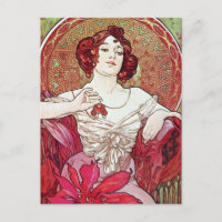 Beautiful Art Nouveau Postcard