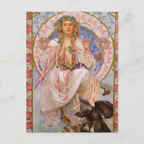 Beautiful Art Nouveau Postcard