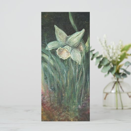 Beautiful ART of a softly hued Daffodil (Standing Front)