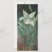 Beautiful ART of a softly hued Daffodil (Front)