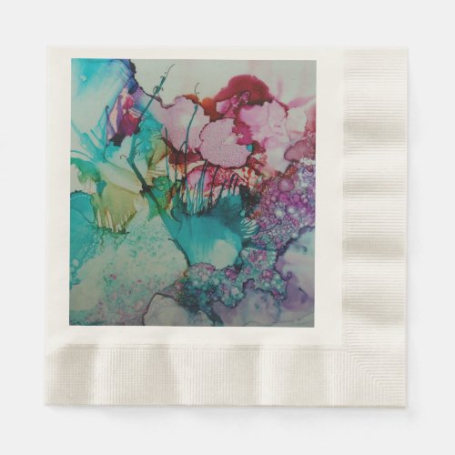 Beautiful art paper napkin