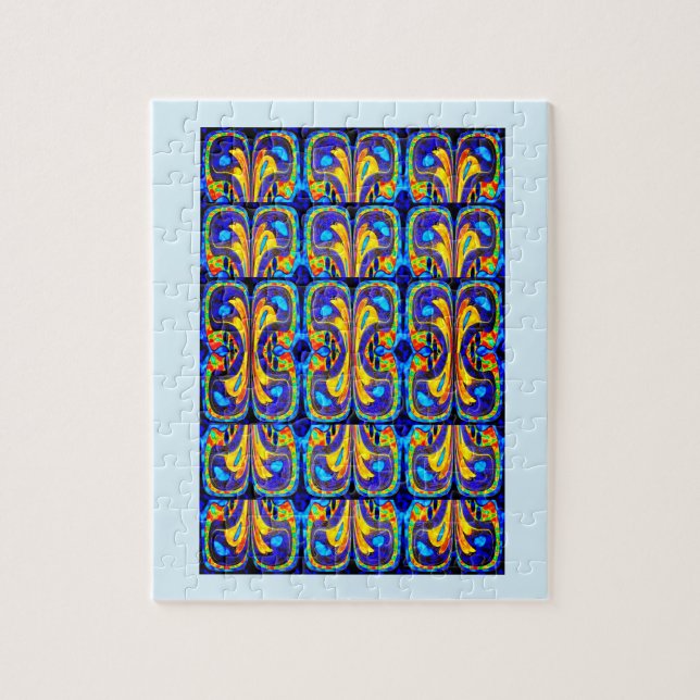 Beautiful art pattern jigsaw puzzle (Vertical)