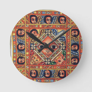 Beautiful art watch round clock