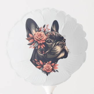 Beautiful artistic Frenchie Balloon