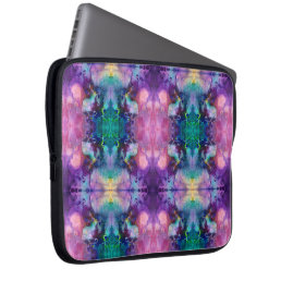 Beautiful, artsy, feminine, aesthetic, multi-color laptop sleeve
