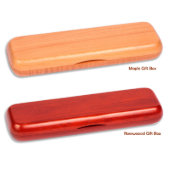 Beautiful Attractive Rose Wood Slim Ballpoint Pen (Gift Boxes)