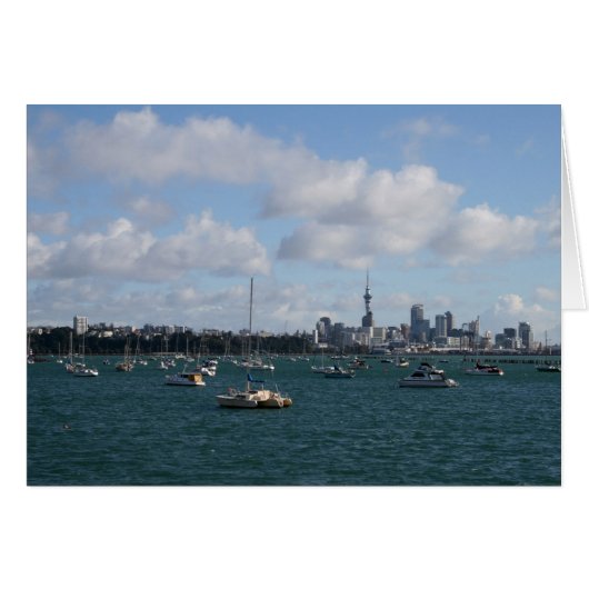 Beautiful Auckland Skyline (Front Horizontal)