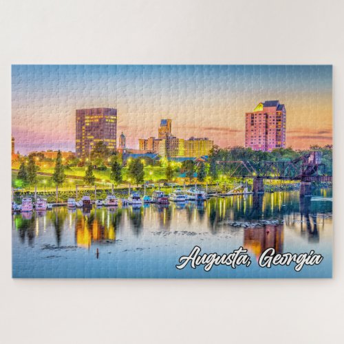 Beautiful Augusta Georgia USA Jigsaw Puzzle