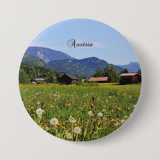 Beautiful Austria  Button (Front)