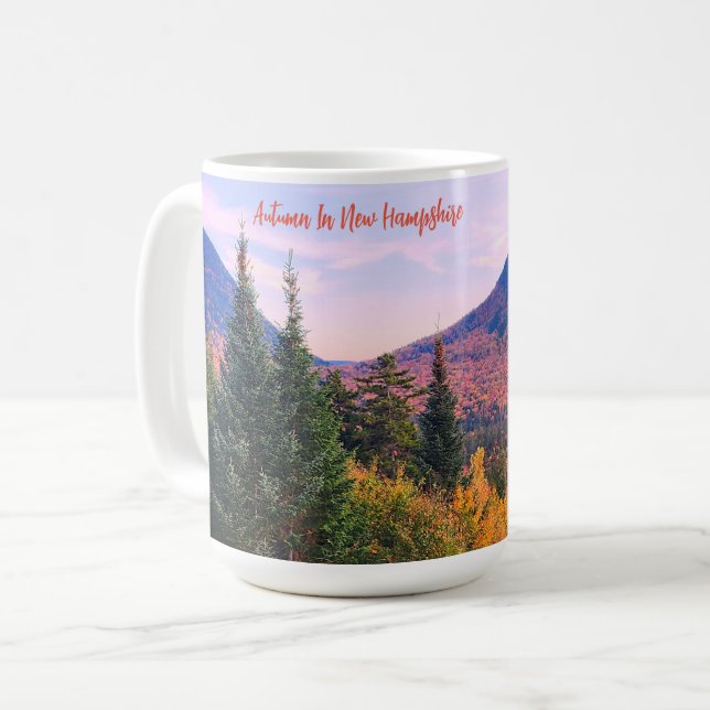 Beautiful Autumn in New Hampshire   Coffee Mug (Front Left)