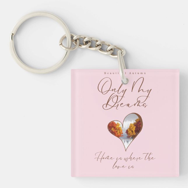 Beautiful Autumn  Keychain (Front)