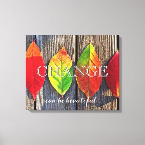 Beautiful Autumn Leaves Canvas Print