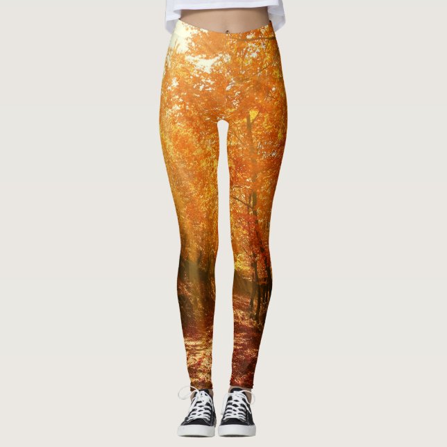 Beautiful autumn leggings (Front)