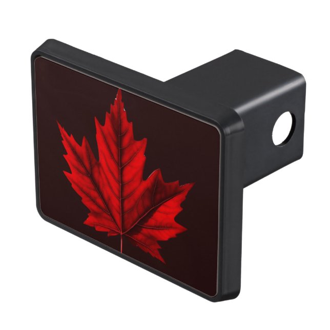 Beautiful Autumn Maple Leaf Hitch Cover (Top Right)