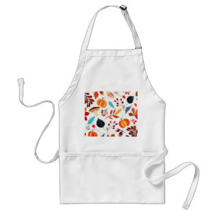Beautiful Autumn Pattern Adult Apron
