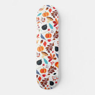 Beautiful Autumn Pattern - Skateboard