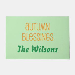 Beautiful Autumn Theme Doormat