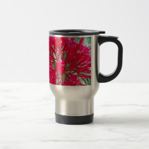 Beautiful Awesome Red flowers Travel Mug
