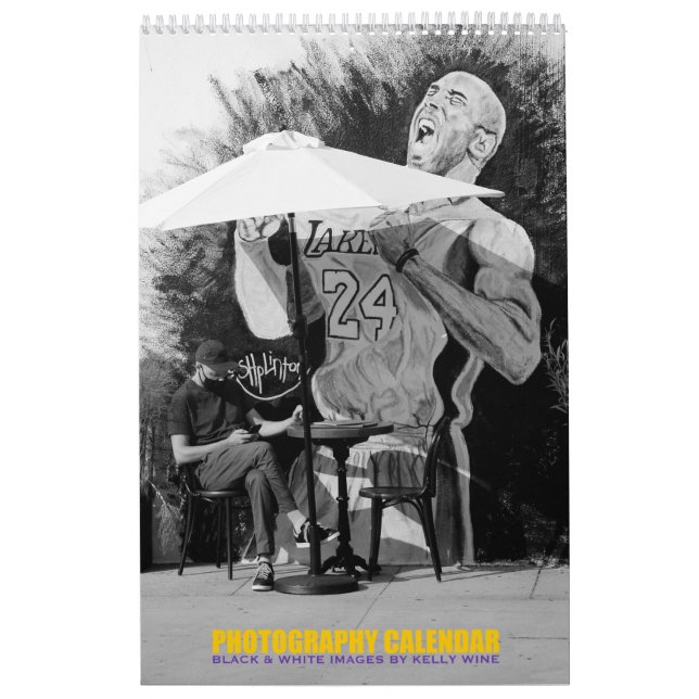 BEAUTIFUL B&W PHOTO CALENDAR - Kelly Wine (Cover)